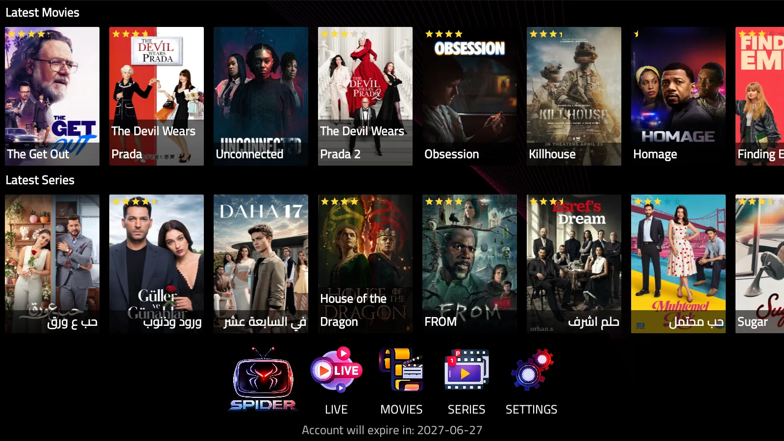 اشتراك سبايدر 3